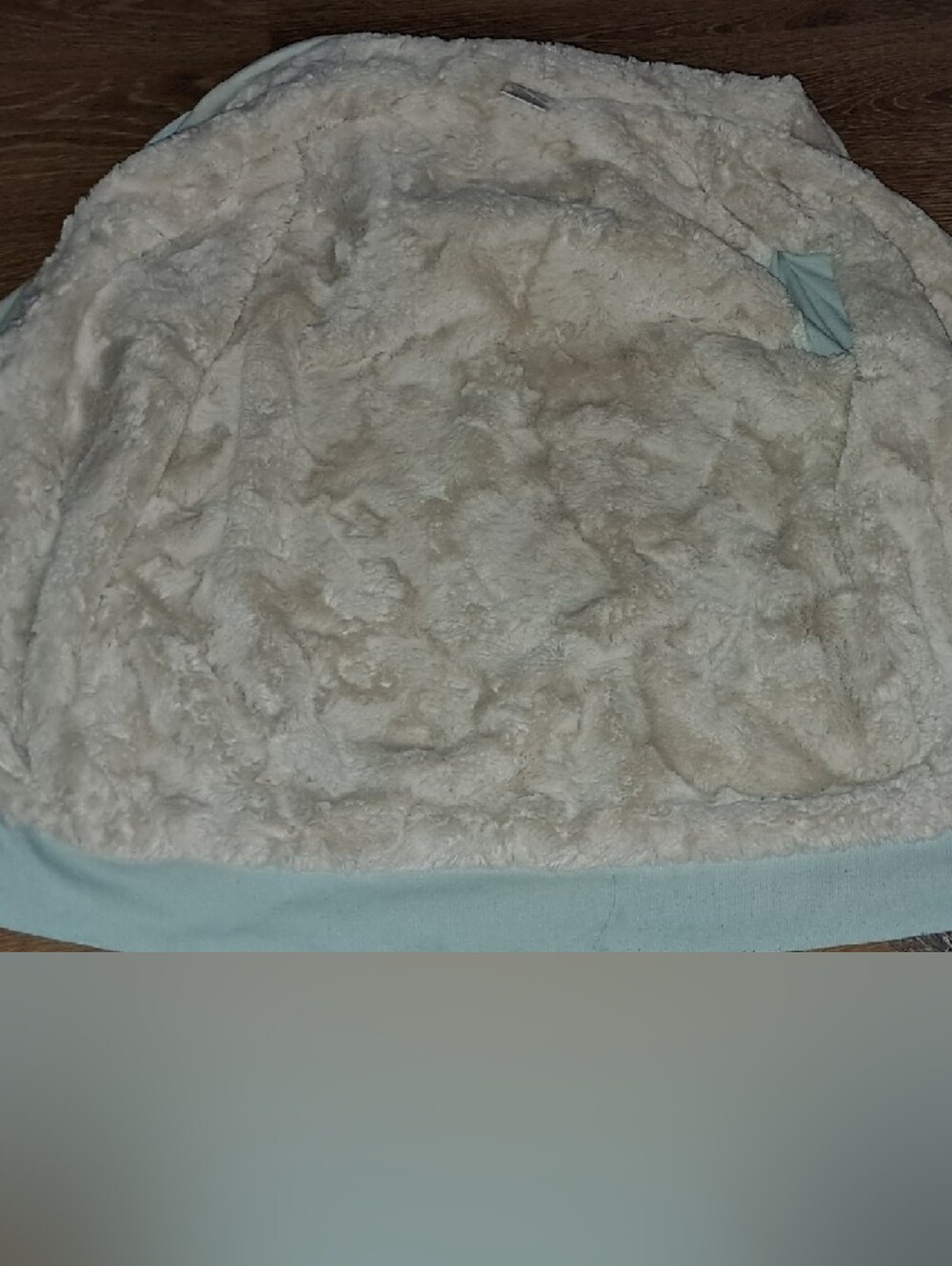LOVE PINK Victoria's Secret Velour Fur Lined Hoodie Gold Sequins Bling Y2k - Picture 5 of 6